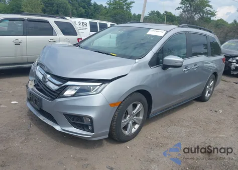 2018 Honda Odyssey Ex-L from USA, damaged, VIN 5FNRL6H72JB031773